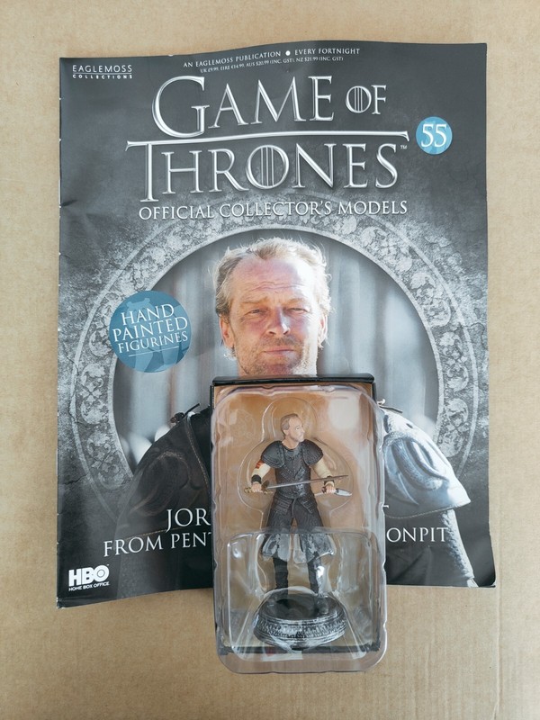 Figurine Game Of Thrones Eaglemoss 55 Jorah Mormont From Pentos To The Dragonpit