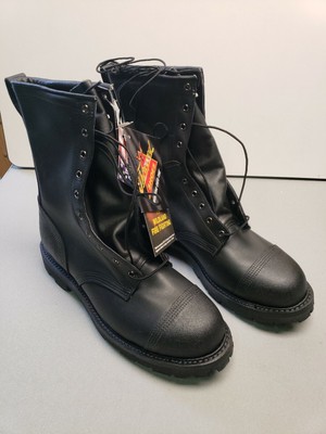 thorogood front zip boots