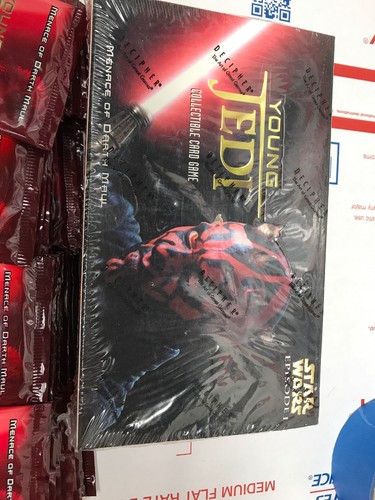 Star Wars Decipher Young Jedi Menace of Darth Maul Box Sealed Plus L@@k!!