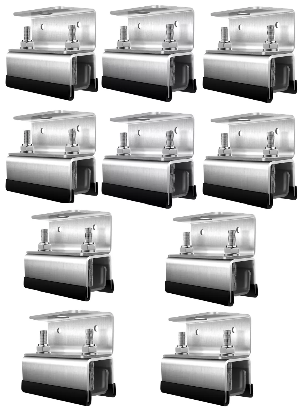Citröen Jumper Roof Braket Kit 10Pcs Mount Kits 304 Grade Stainless Steel