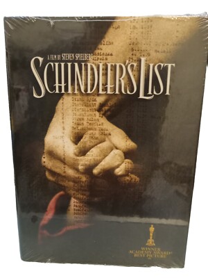 Schindlers List (DVD, 2004, Full Frame, Digipak Packaging Edition) Brand New