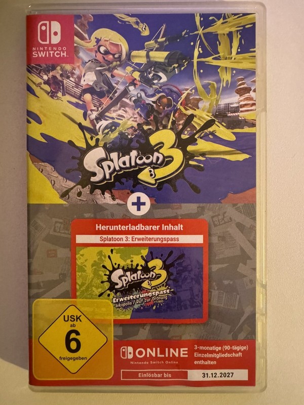 Splatoon 3 + Erweiterungspass Set - [Nintendo Switch]
