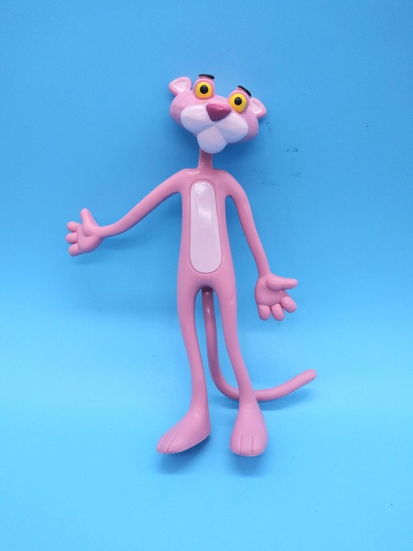 pink panther bendy toy