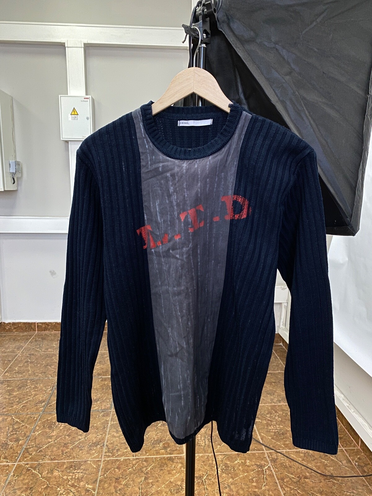 ジャケット・アウター diesel 90s y2k xl archive 🇺🇸 Vintage 90s Diesel Archive Sweater Rare Retro Y2K size