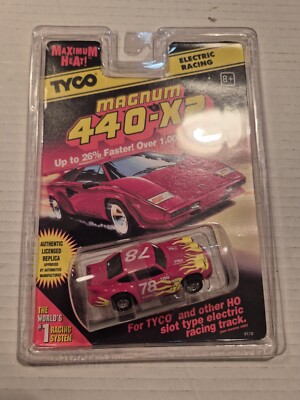 New TYCO MAGNUM 440-X2 # 78 HO SLOT CAR FACTORY SEALED NO.6669
