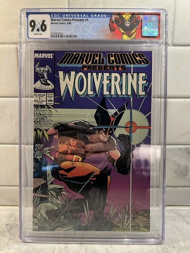 Marvel Comics Presents #1🔥CGC 9.6🔥1988🔥1st Issue🔥Wolverine