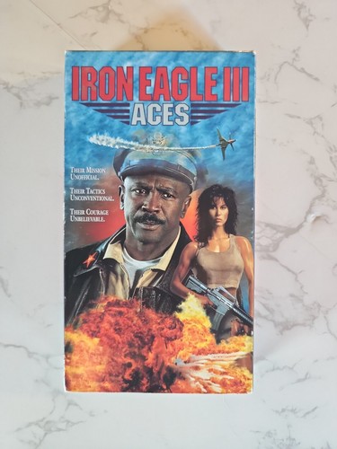 IRON EAGLE III VHS Tape, COMPLETE/TESTED SEE PHOTOS (VHS62