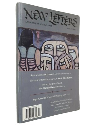 New Letters A Magazine of Writing & Art Vol. 74 #2 Jose Domingo Canas Cover