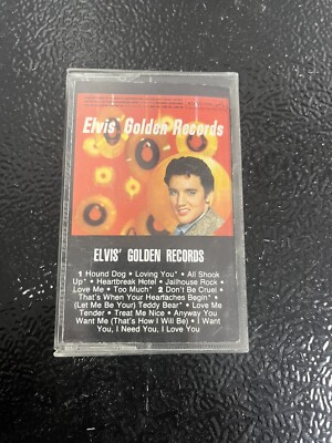 Elvis Presley ELVIS  GOLDEN RECORDS Cassette Tape AFK1-5196