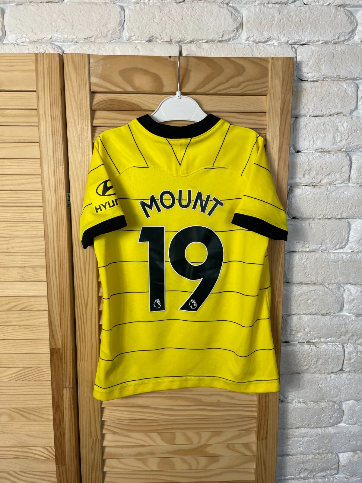 MOUNT #19 CHELSEA JERSEY AWAY FOOTBALL SOCCER SHIRT 2021