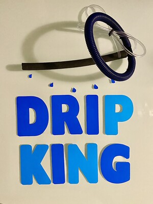Hydroponic DWC Drip Ring For 8''And 6'' Bucket Nets. Drip King No Air Stone Needed