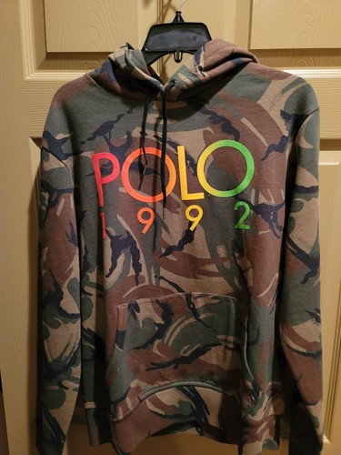 ジャケット・アウター 00s Ralph Lauren military hoodie jacket Ralph Lauren Denim Supply Jacket Mens M Hidden Hoodie