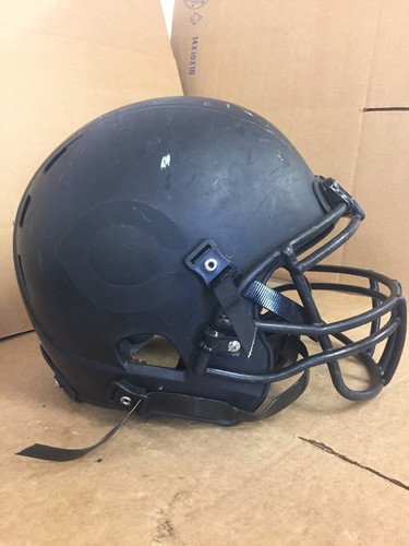 USED XENITH X2 YOUTH FOOTBALL HELMET - LARGE - FLAT BLACK