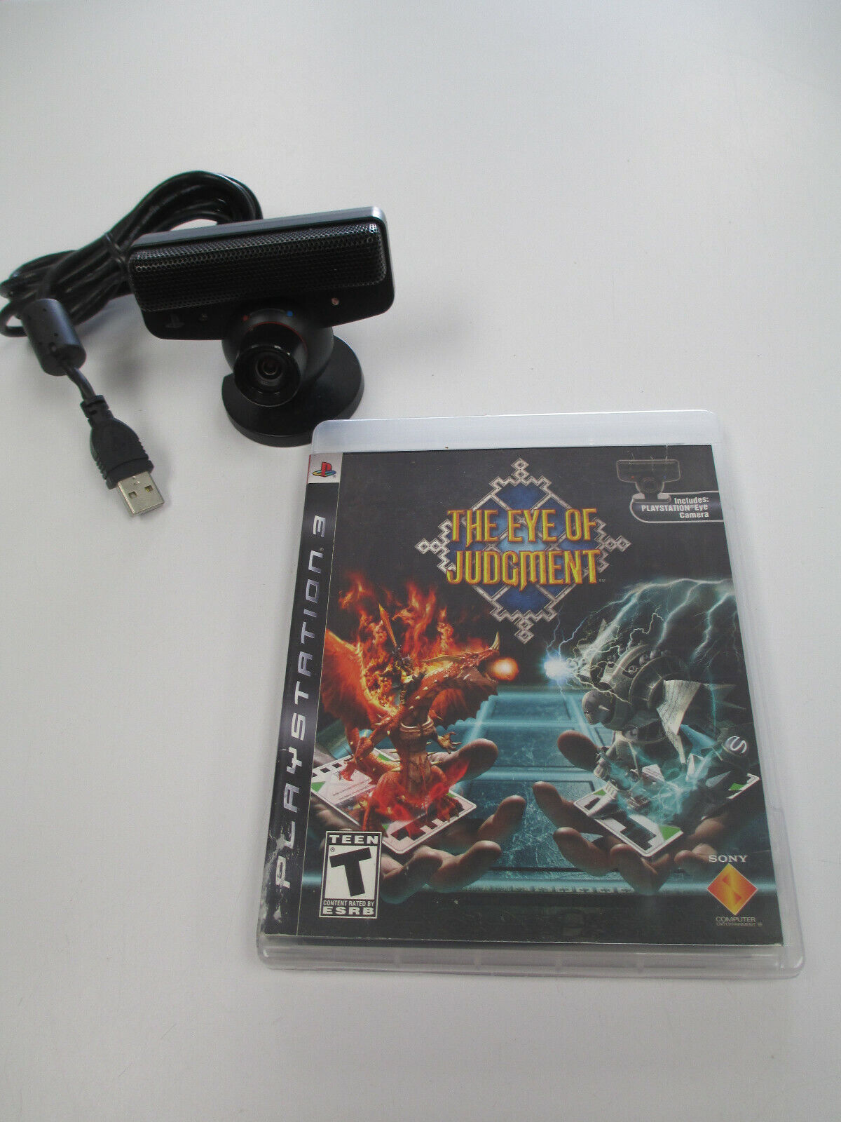 Sony PS3 Eye of Judgement Game & Eye Toy Camera (No Cards Sony PS3 Eye of Judgement Game & Eye Toy Camera (No Cards