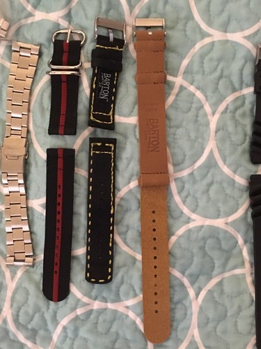 Seiko Watch Bands Lot
