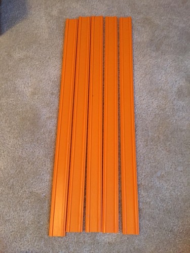 HOT WHEELS  Mattel Racing Race Track Parts 5 Pieces 24”