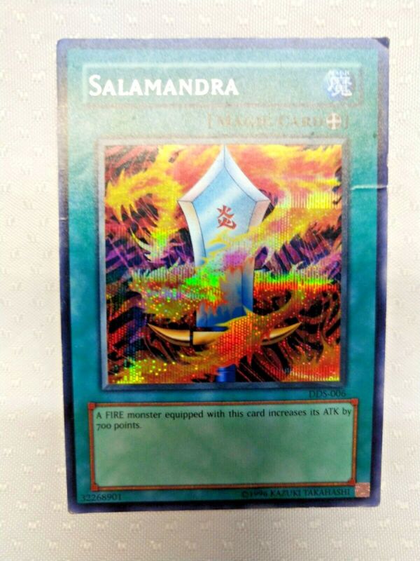 Salamandra 2002 Dds-006 Dark Duel Stories Promo Secret Rare Yugioh