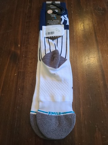 New York yankees Stance MLB casual Sideline Logo Crew Socks nwt Large Men's 9-13