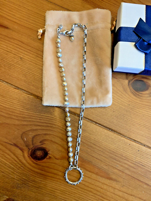 Designer 2024 paperclip necklace