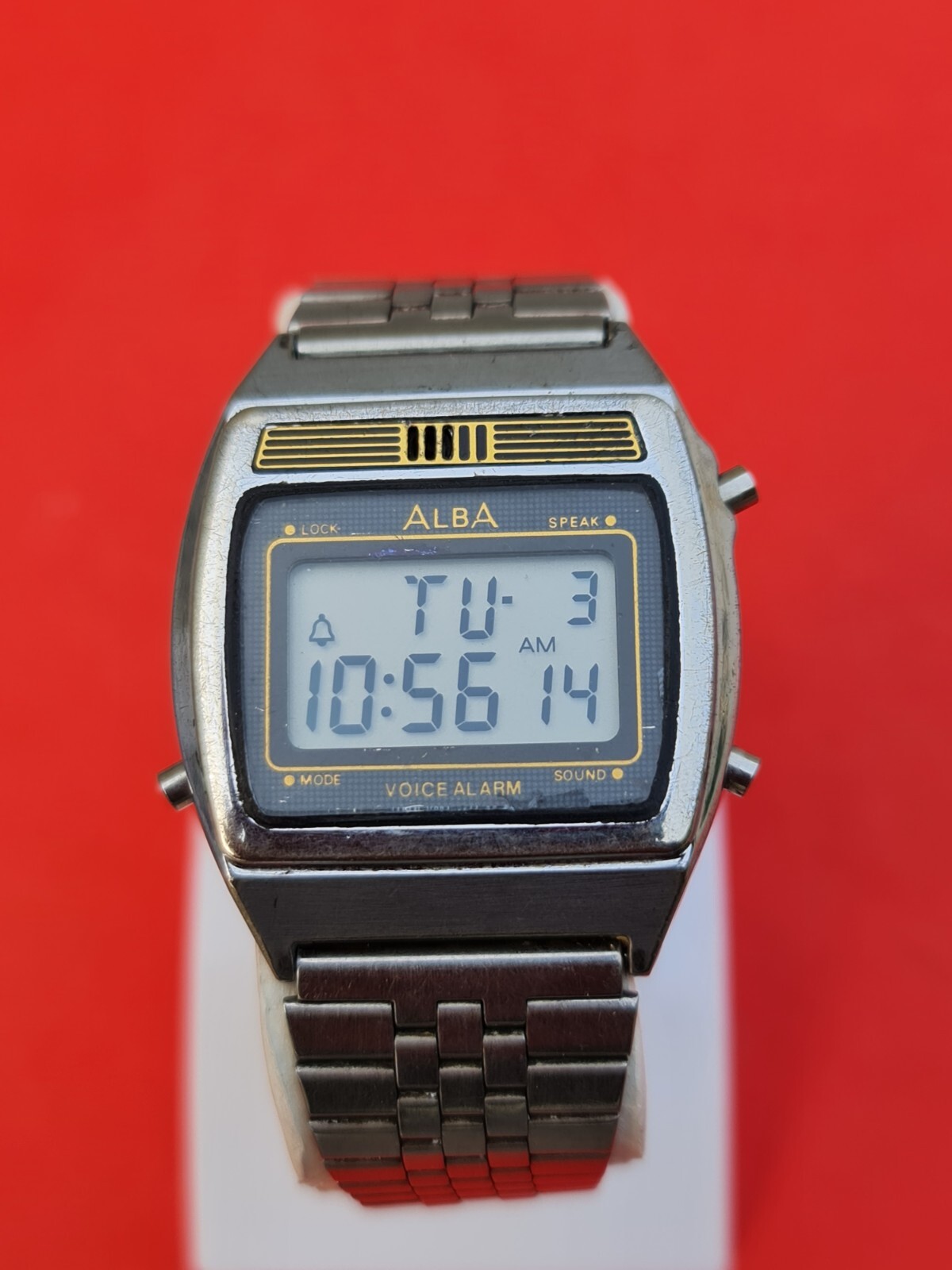 Vintage Alba Voice Quartz Digital Y824-5010 All Original Vintage Alba Voice Quartz Digital Y824-5010 All Original