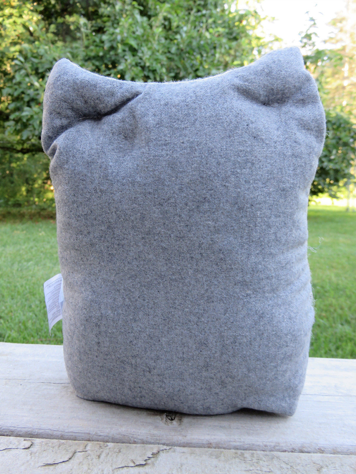 Cat Doorstop Fabric Home Accent Decor Novelty New 10 x 7 in. door stop