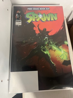 Spawn #1 FCBD 2019 Todd McFarlane Mattina Cover Image Comics