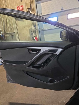 Used Left Front Door Trim Panel fits: HYUNDAI ELANTRA Left 14 15 16