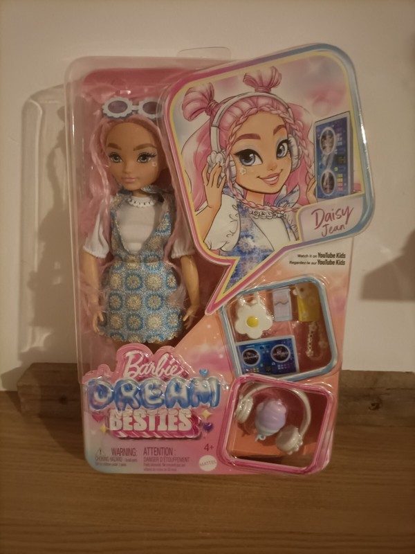 BARBIE DREAM BESTIES DOLL Daisy Jean Fashion Doll with Accessories