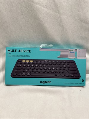 Logitech  Model K380 Multi-Device Bluetooth Keyboard, Black, English Alphabet