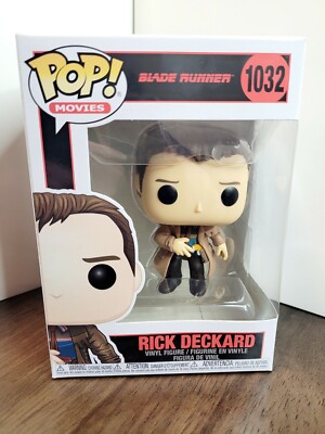 FUNKO Pop! BLADE RUNNER Movies Rick Deckard #1032 Collectible Vinyl Figure