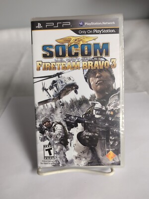 SOCOM US Navy SEALs: Fireteam Bravo 3 PSP (Brand New Factory Sealed US Version)