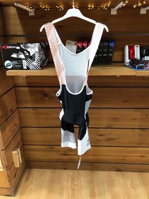 Culotte de ciclismo carretera naranja talla L