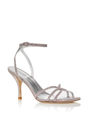Женские розовые босоножки на шпильке STUART WEITZMAN с узким носком 85 см 8,5 B