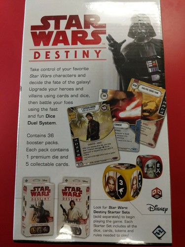 WAY OF THE FORCE - Star Wars Destiny - Sealed Booster Box 36 Packs