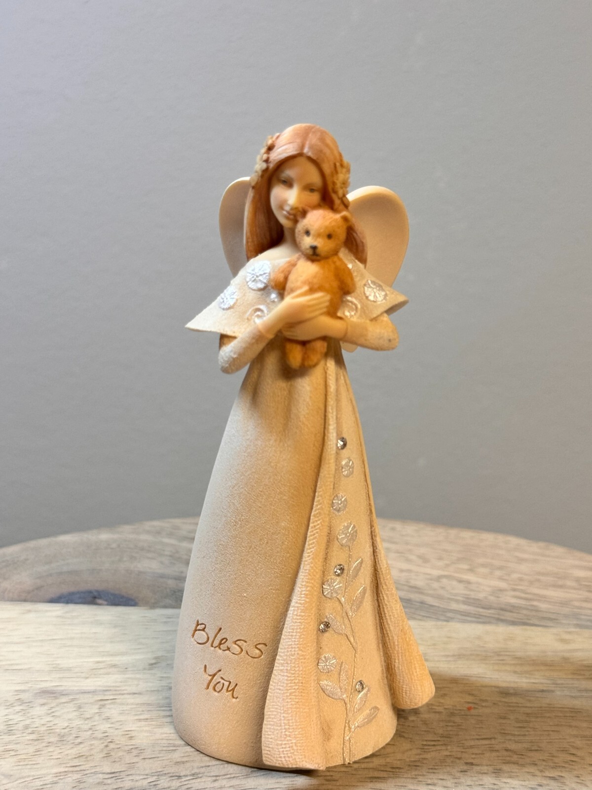 New Foundations by Enesco 2011 Baby Mini Angel Figurine New Foundations by Enesco 2011 Baby Mini Angel Figurine
