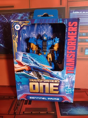 NEW AND SEALED Transformers ONE Prime Changer Deluxe Class 5'' Sentinel Prime