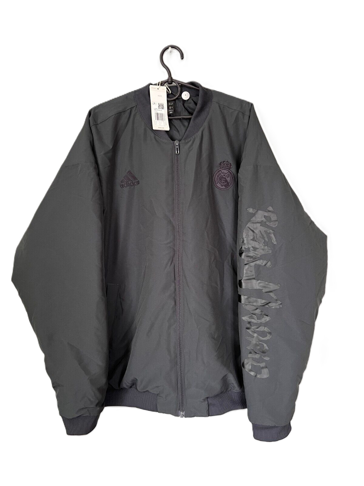Real Madrid Adidas Men's Padded Soccer Jacket HT6454 Size