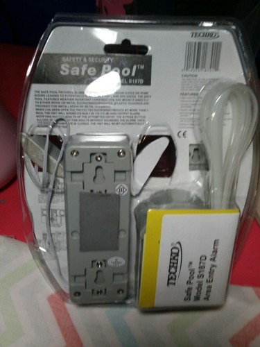 New Techko Pool Guard / Safe Pool Door Entry Alarm Model S187D