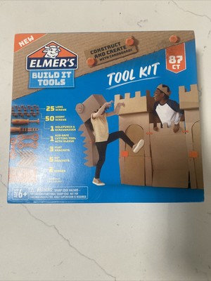 Elmer's Build It Tools Construct and Create with Cardboard Starter Set
