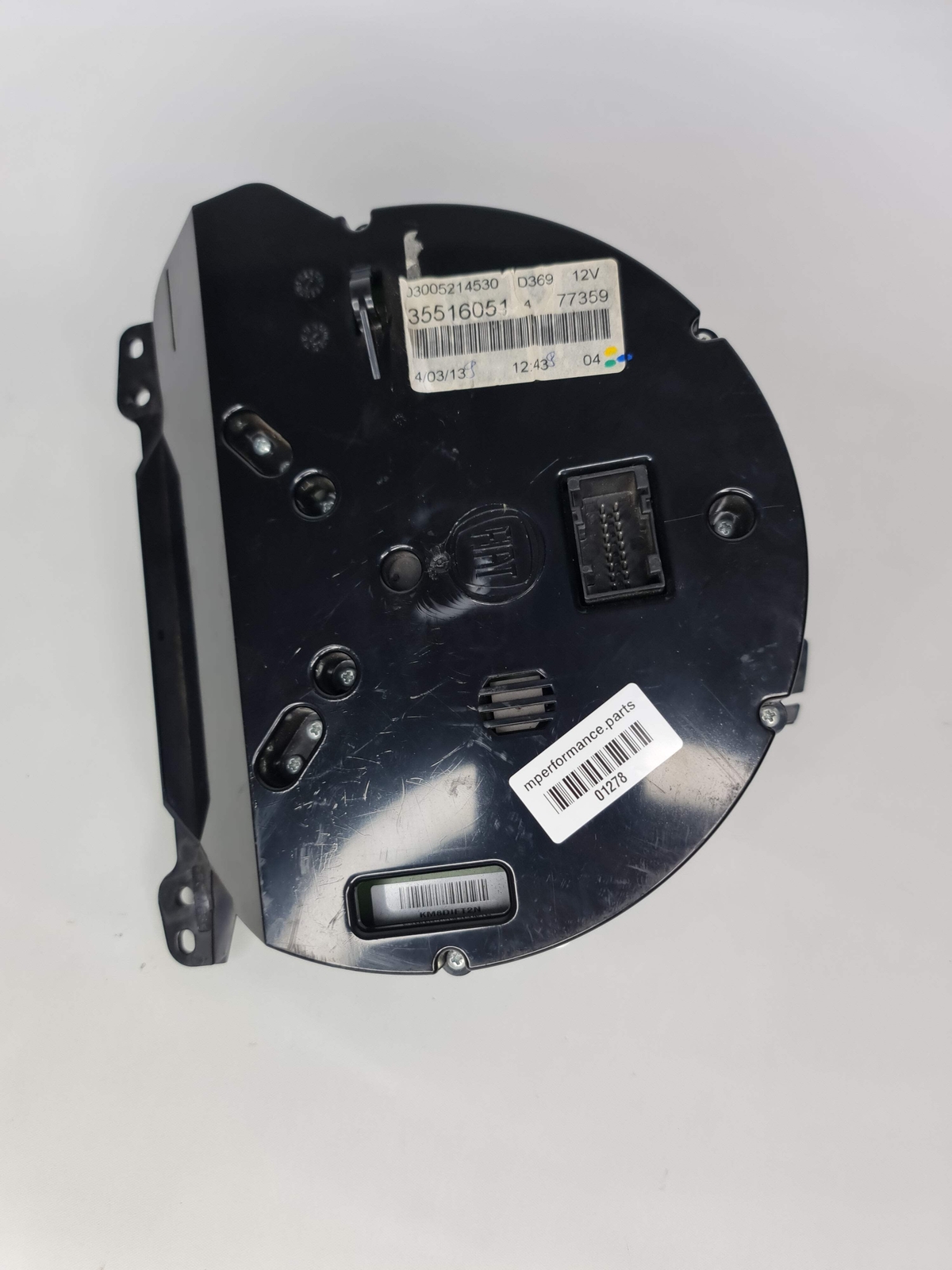 0 Fiat 500 Speedo Instrument Cluster 735624417 image 5