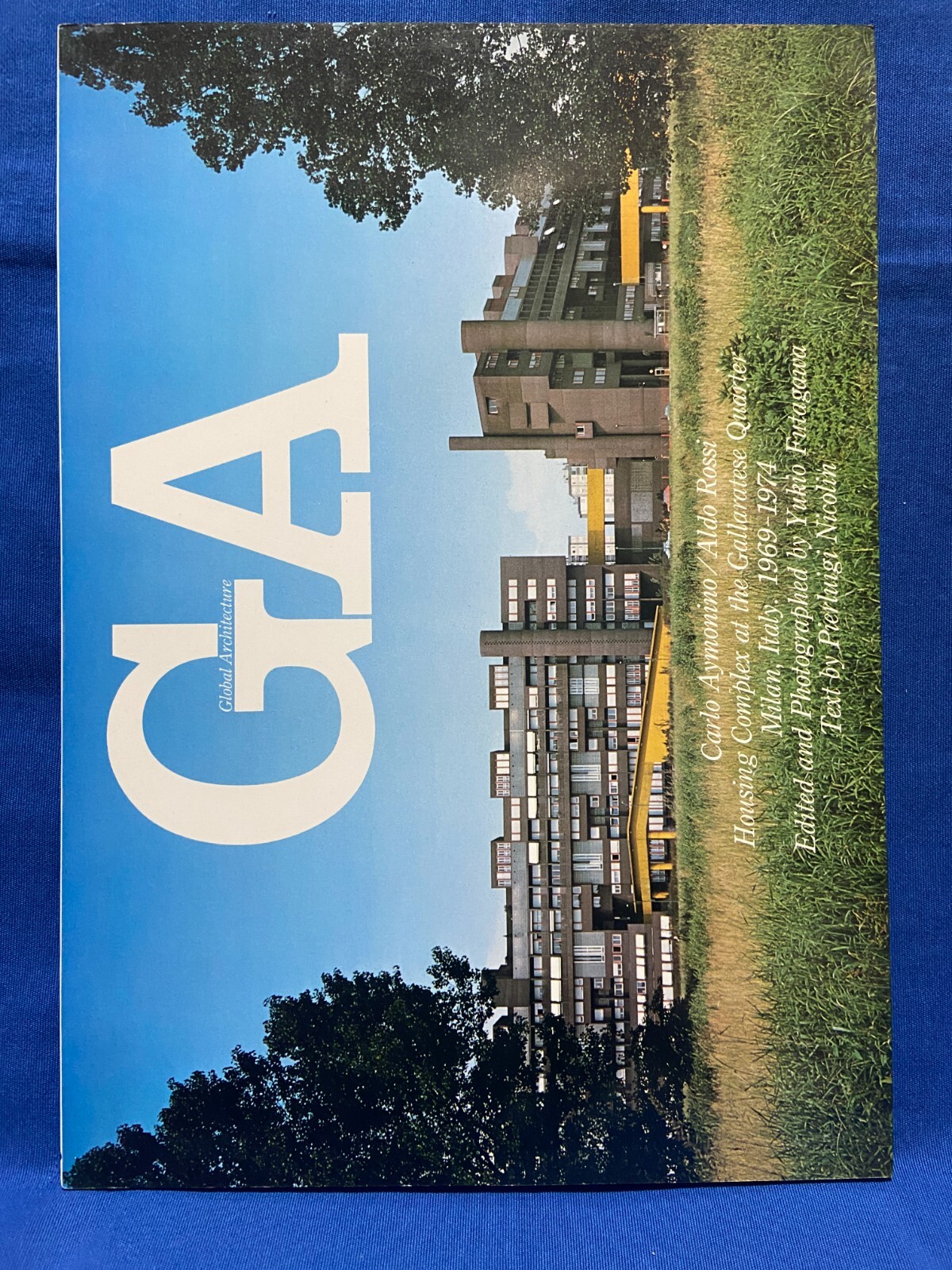 GA No.45 Carlo Aymonino Aldo Ross Gallaratese Japan Book