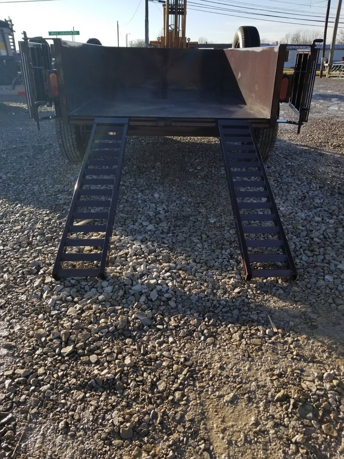 2018 Titan Trailers Mini Dump Trailer