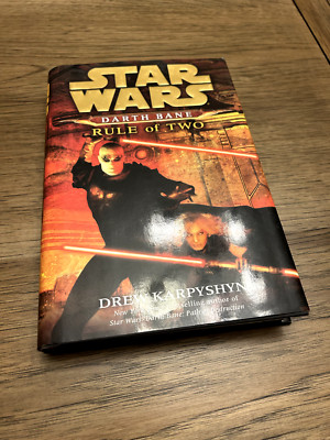 Star Wars Darth Bane Rule of Two by Drew Karpyshyn (First Edition, Hard Cover)