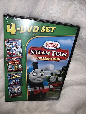 Thomas & Friends: Steam Team Collection (DVD, 2011, 4-Disc Set) New, Sealed!