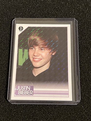 Justin Bieber コレクションカード② Justin Bieber 2010 Panini 1st Print Mosaic Parallel #97 | eBay
