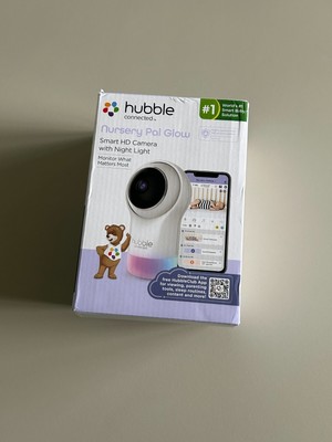 Hubble Connected Nursery Pal Glow Smart HD Baby Monitor Camera With Night Light