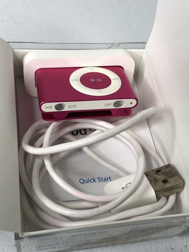 APPLE  iPOD  SHUFFLE  2ND GEN.  PINK  2GB  Loaded With Songs