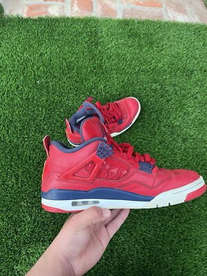 Nike Air Jordan 4 Retro Size 11 Men Red Shoes