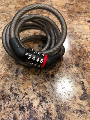 bell 4 digit bike lock