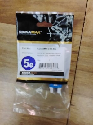 Signamax KJ458MT-C5E-BU  Blue Insert Jack